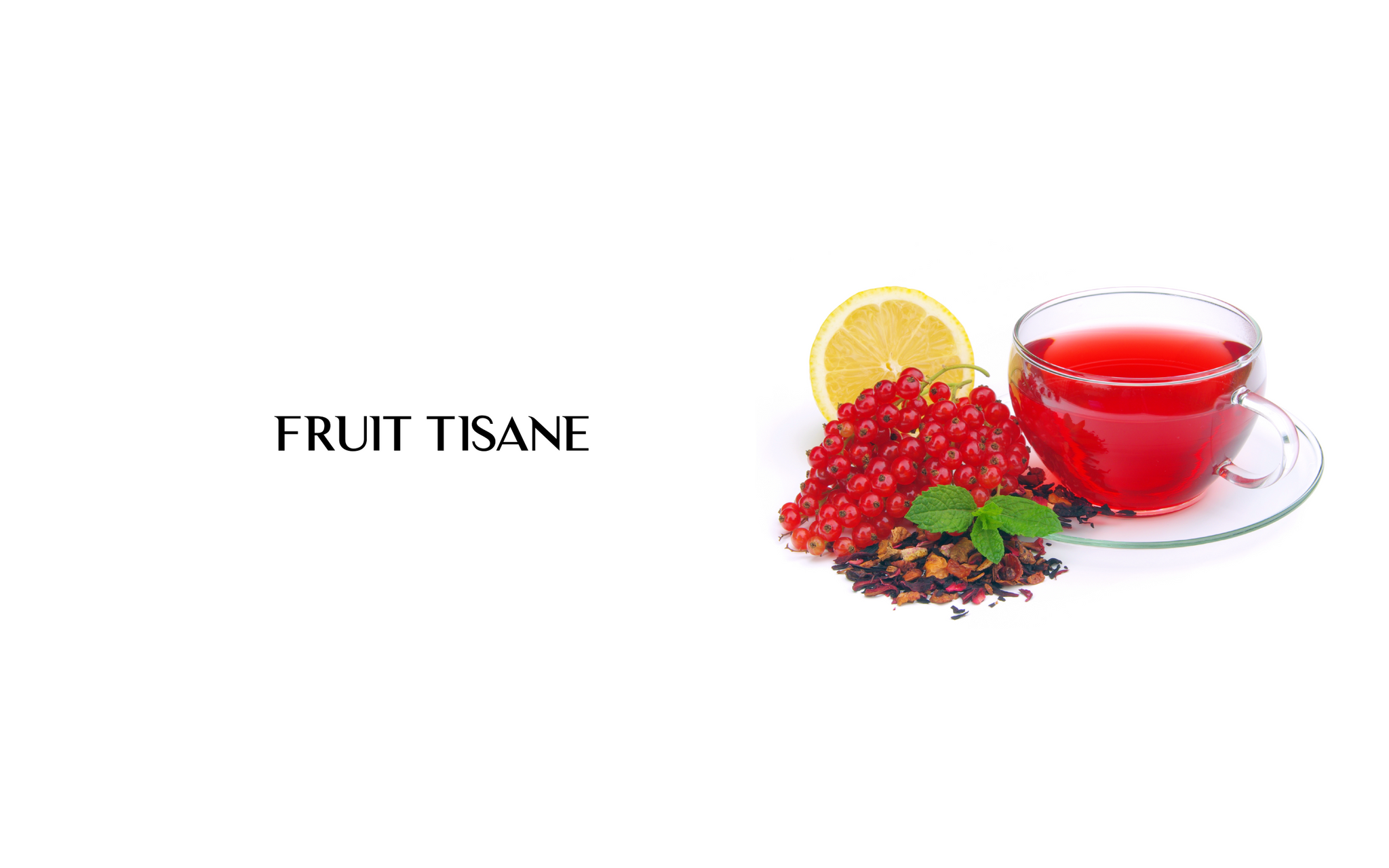 Blackberry Hibiscus Fruit Tea - Herbal Loose Leaf Tisane - Fusion