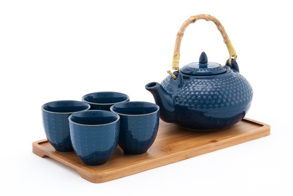 Hobnail Tea Set