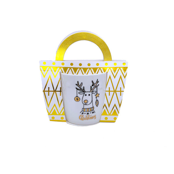 Dasher Reindeer Tea Mug